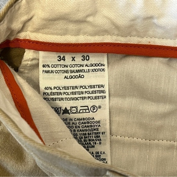 Dockers Men’s D2 Easy Khaki Chino Tan Size 34 x 28” #1075 - Picture 6 of 7